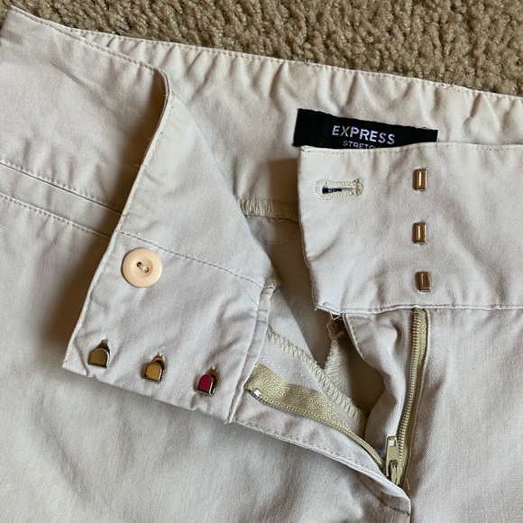 Express Stretch Khaki Pants - Picture 3 of 11